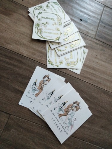 Lot carte pub reservation - lot,