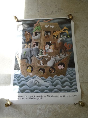 Affiche originale champagne - originale,