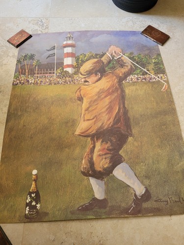 Affiche originale champagne - originale,